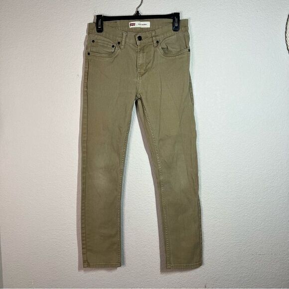 Levi's 510 Brown Straight Leg‎ Jeans Boys Size 16 (28WX28L) - Picture 1 of 8